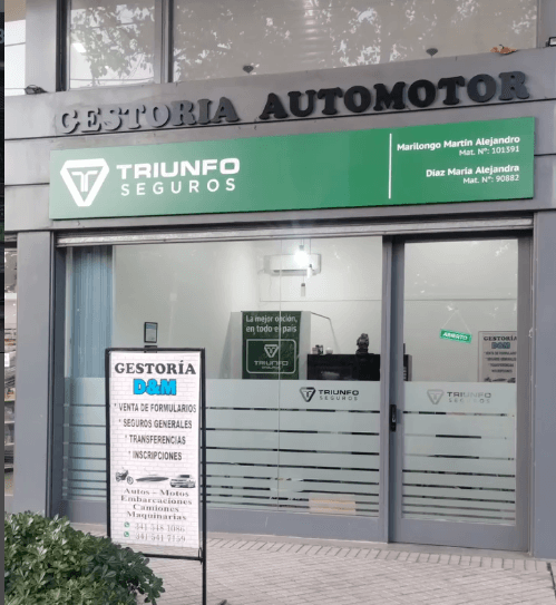Cartelería institucional para Triunfo Seguros